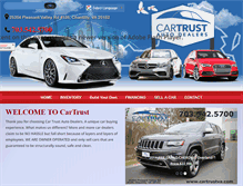 Tablet Screenshot of cartrustva.com